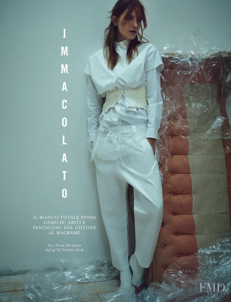 Dorothea Barth Jorgensen featured in Immacolato, June 2015