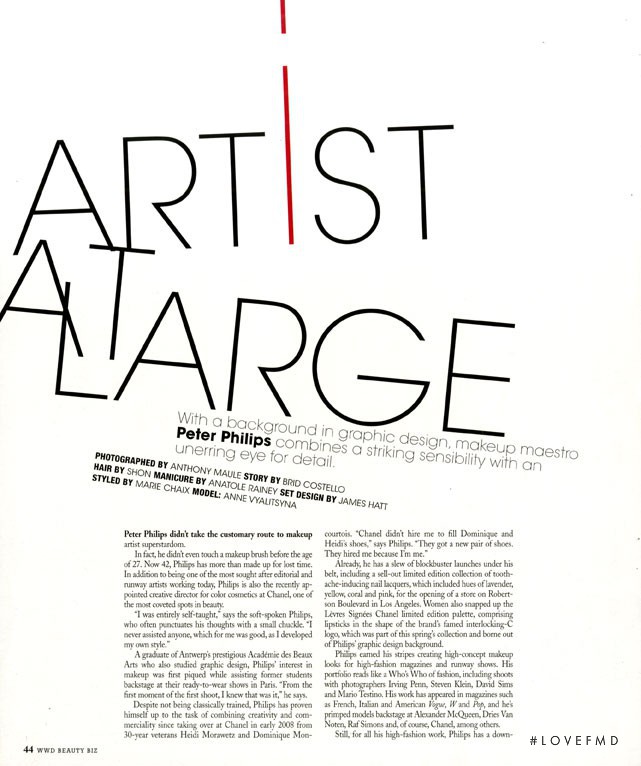 Artist At Large, August 2009