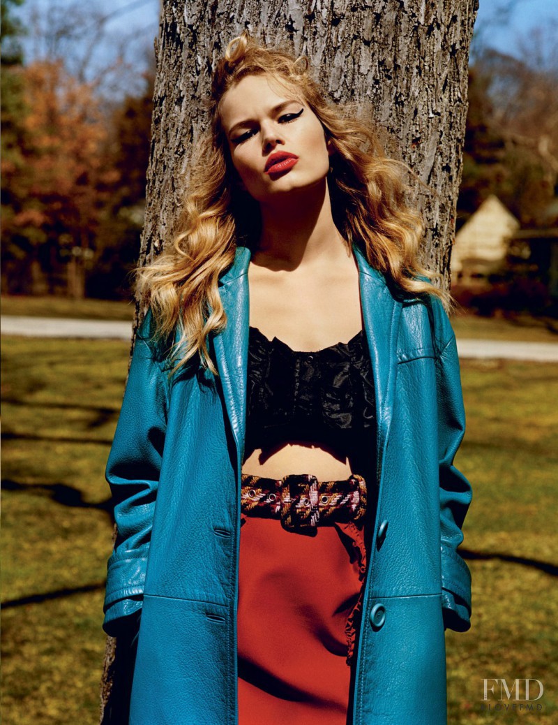 Anna Ewers featured in Model & Stars, June 2015