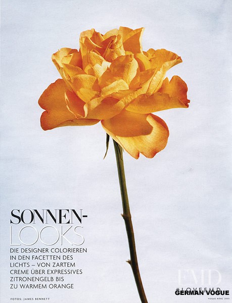 Sonnen-Looks, March 2009