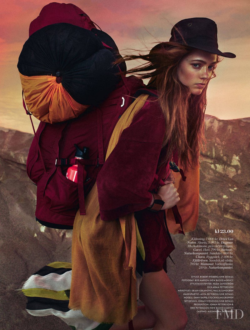 Emmy Rappe featured in Into The Wild, July 2015