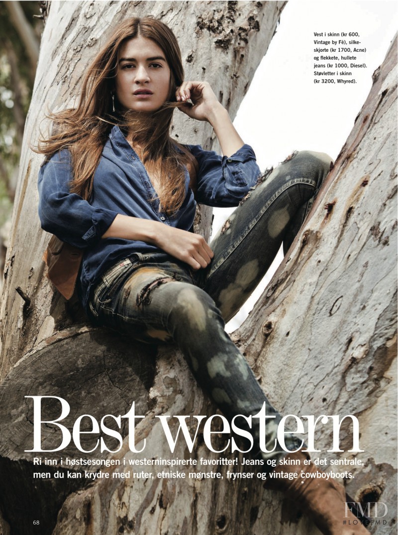 Natalia Bonifacci featured in Best Western, August 2011