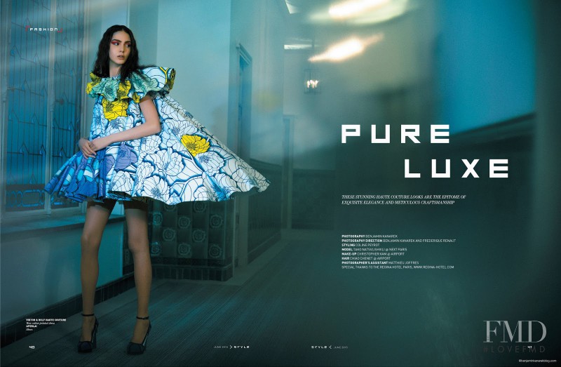 Tako Natsvlishvili featured in Pure Luxe, June 2015