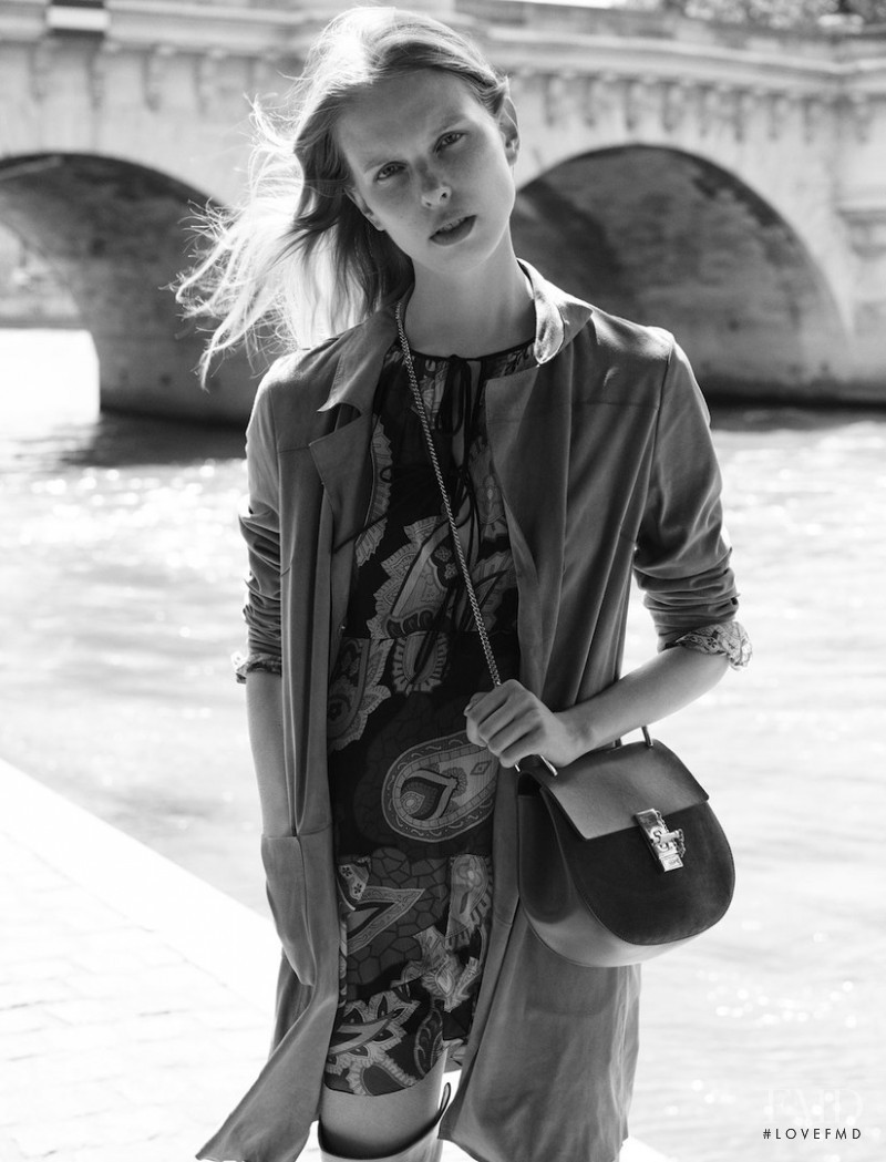 Lina Berg featured in Lady Paris, June 2015