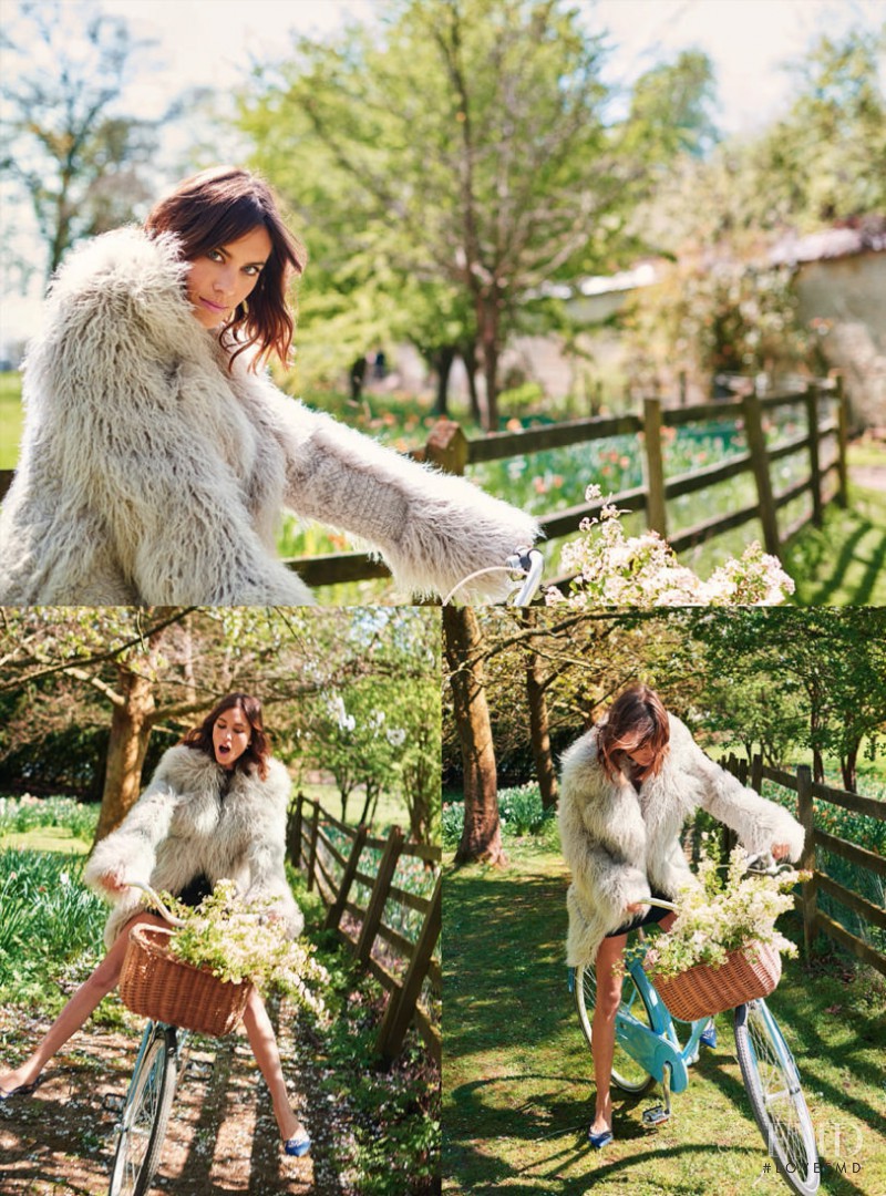 Alexa Chung featured in England My England, July 2015