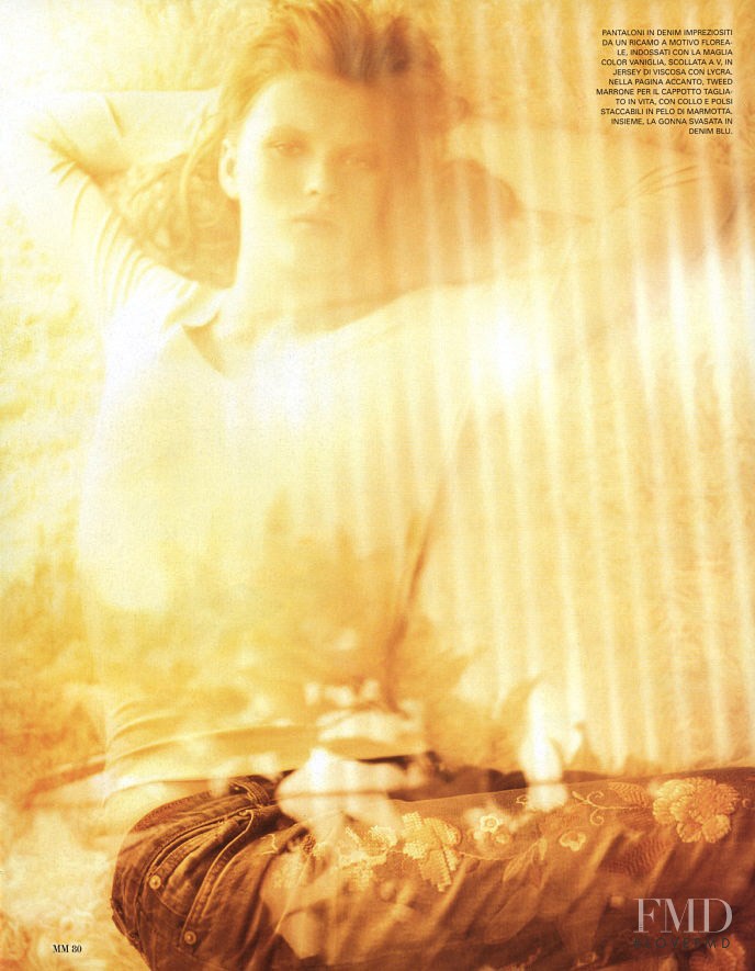 Anne Vyalitsyna featured in Nomade + Romantica = Neocharme, September 2002