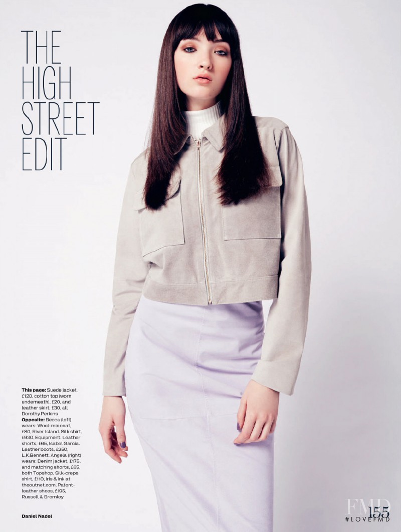Angela Longton featured in The High Street Edit, July 2015