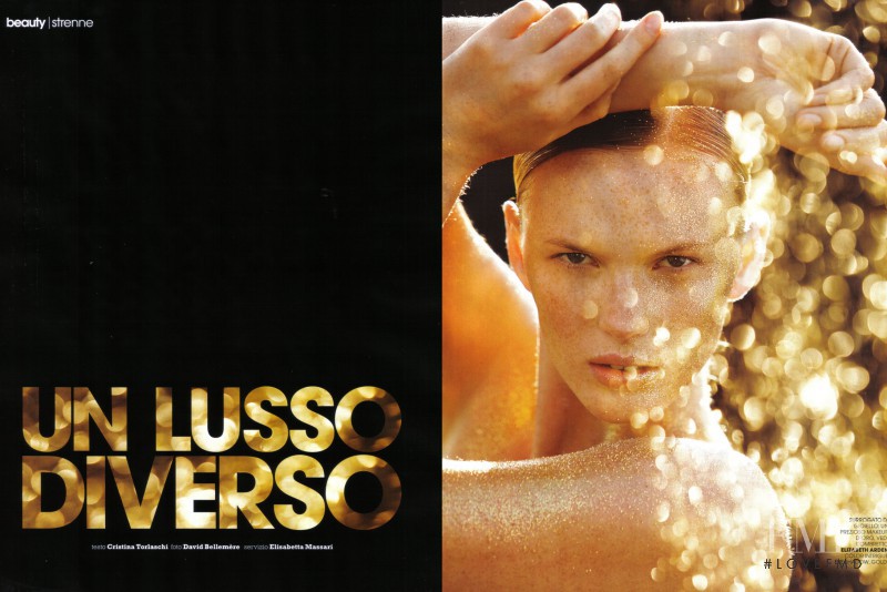 Anne Vyalitsyna featured in Un lusso diverso, December 2008