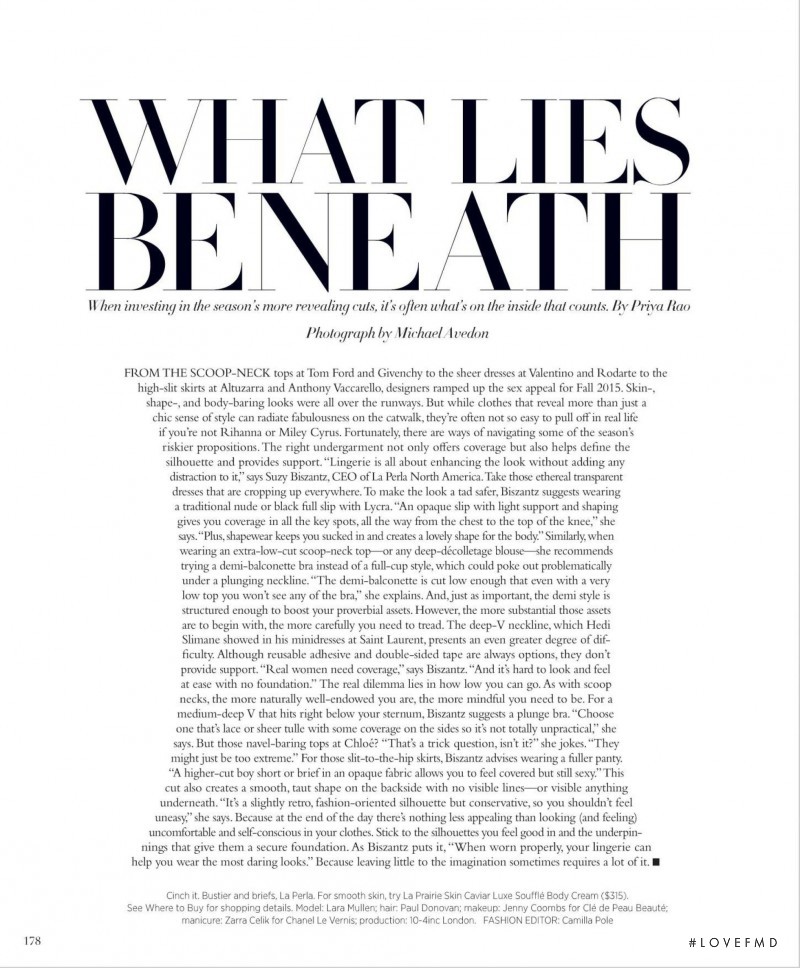What Lies Beneath, June 2015