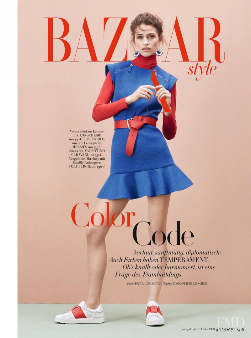 Regitze Harregaard Christensen featured in Color Code, June 2015