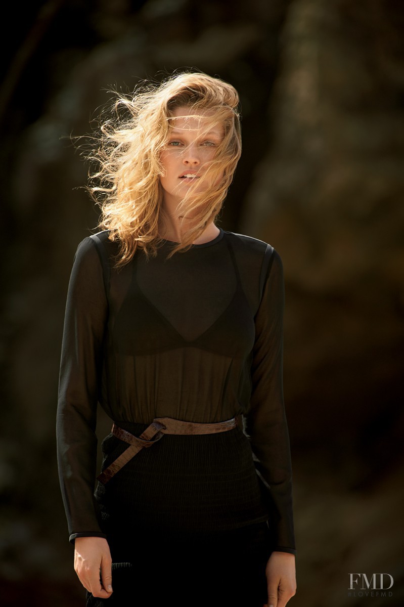 Toni Garrn featured in Swept Away, May 2015