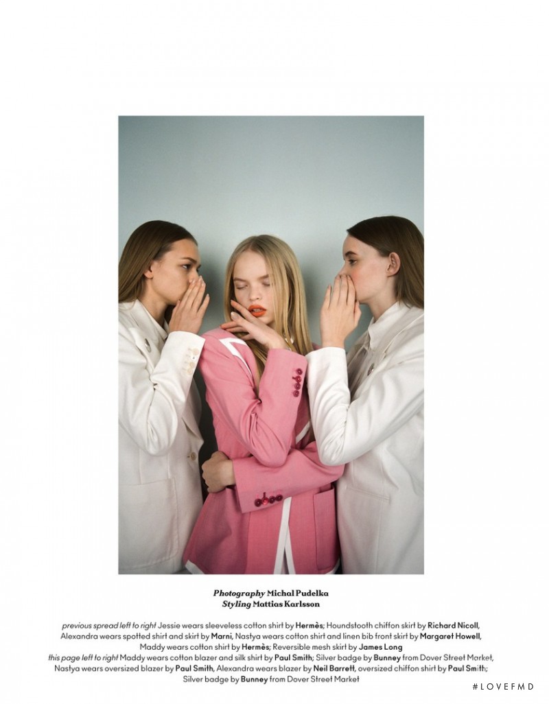 Nastya Sten featured in Alexandra Smit, Kaia Moore, Maddy Elmer, Jessie Dunne, Nastya Siten, March 2014