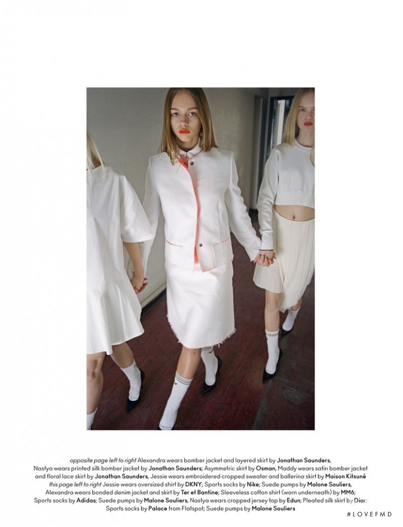 Nastya Sten featured in Alexandra Smit, Kaia Moore, Maddy Elmer, Jessie Dunne, Nastya Siten, March 2014