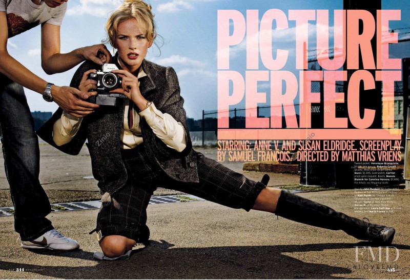 Anne Vyalitsyna featured in Picture Perfect, November 2007