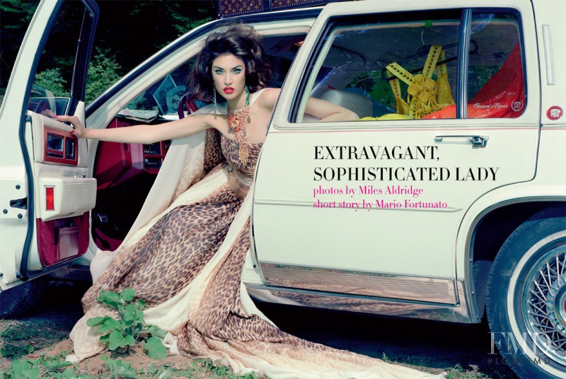 Jacquelyn Jablonski featured in Extravagant, Sophisticated Lady, September 2011