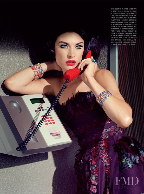 Jacquelyn Jablonski featured in Extravagant, Sophisticated Lady, September 2011