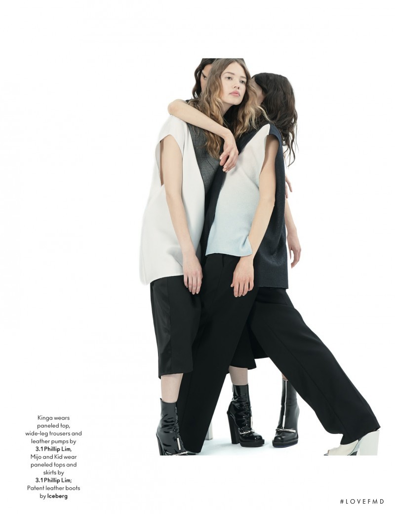 Kinga Rajzak featured in Blommers , September 2014