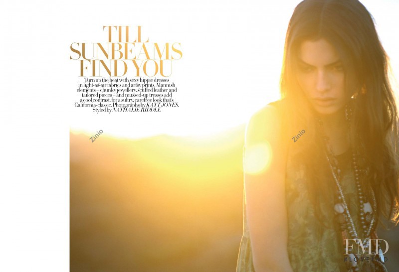 Alyssa Miller featured in Till Sunbeams Find You, June 2008