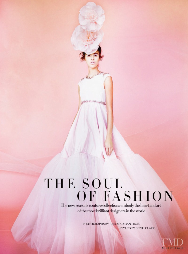 Pauline Hoarau featured in The Soul of Fashion, June 2015