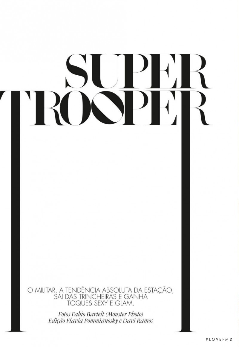 Super Trooper, May 2015
