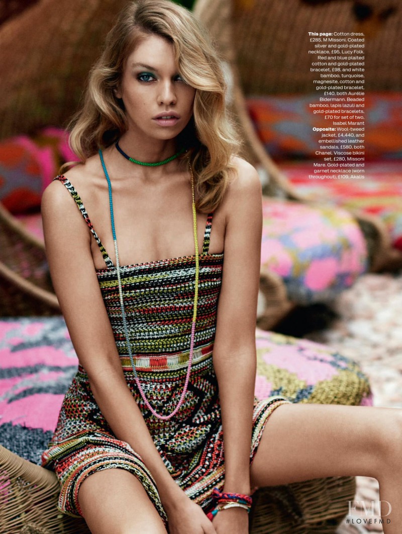 Stella Maxwell featured in Holiday Heroes, June 2015
