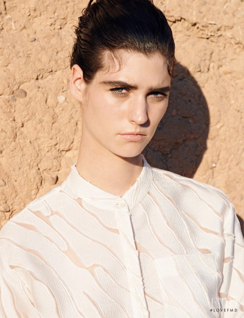 Manon Leloup featured in Bianco, May 2015