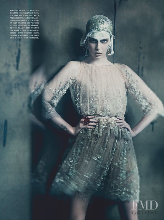 Kristina Salinovic featured in The Haute Couture, September 2011
