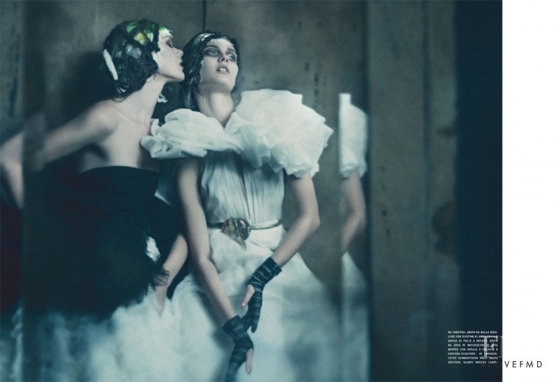 Monika Jagaciak featured in The Haute Couture, September 2011