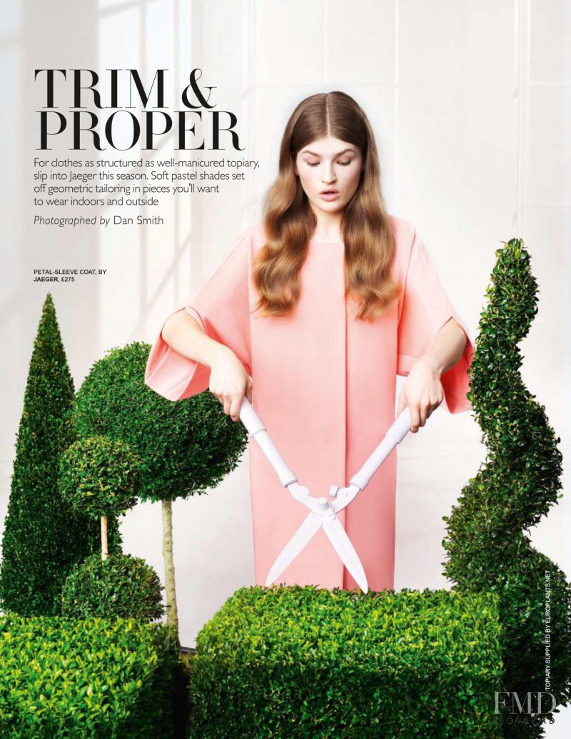Molly Smith featured in Trim & Proper, May 2015