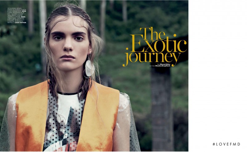 Emily Astrup featured in The Exotic Journey, May 2015