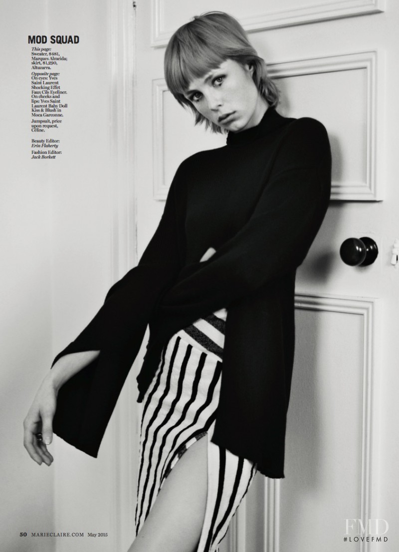 Edie Campbell featured in Chelsea Girl, May 2015