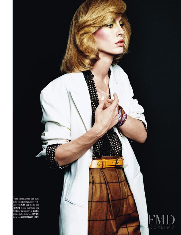 Natasa Vojnovic featured in Homme Fatale, September 2011