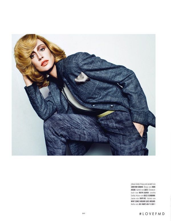 Natasa Vojnovic featured in Homme Fatale, September 2011