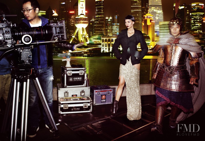 Karlie Kloss featured in Go East!, September 2011