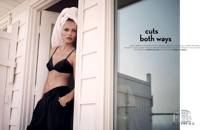 Edita Vilkeviciute featured in Cuts Both Ways, September 2011