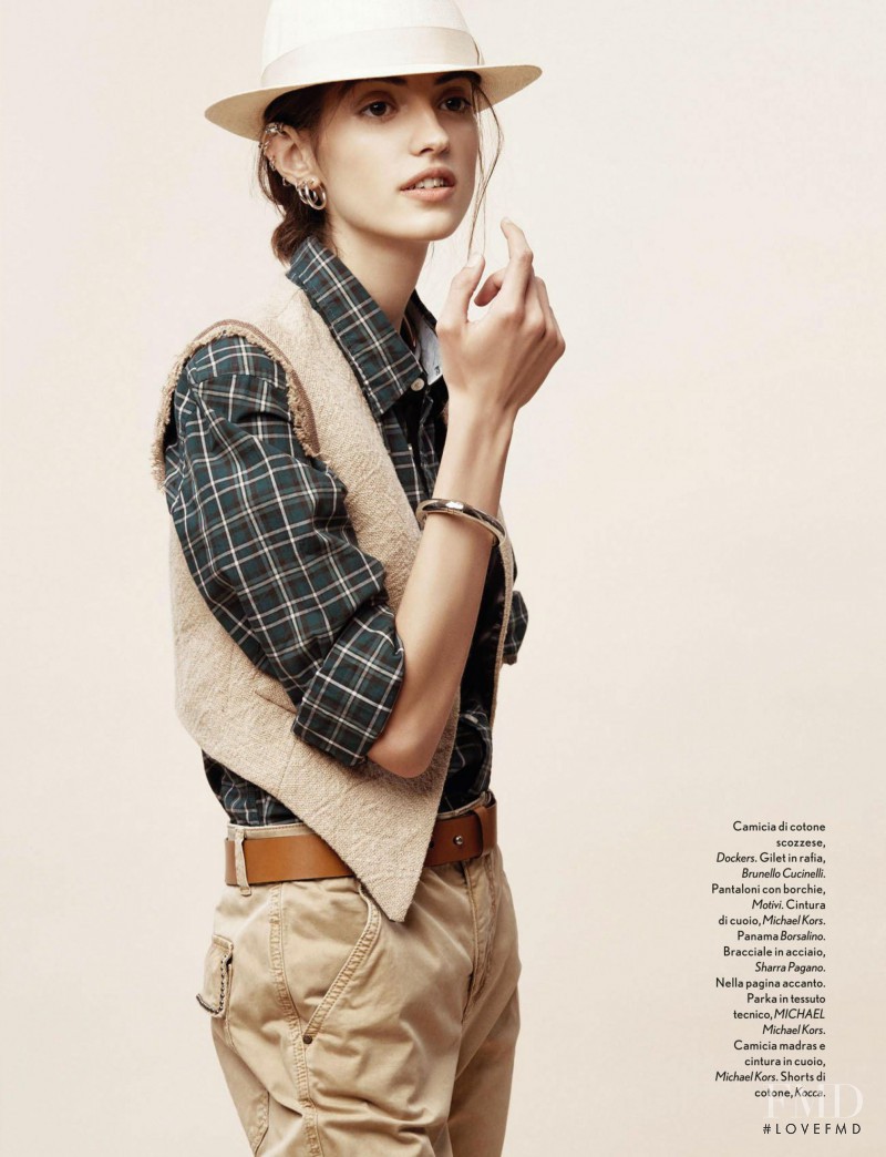Camille Hurel featured in New Face: Camille Hurel, July 2015