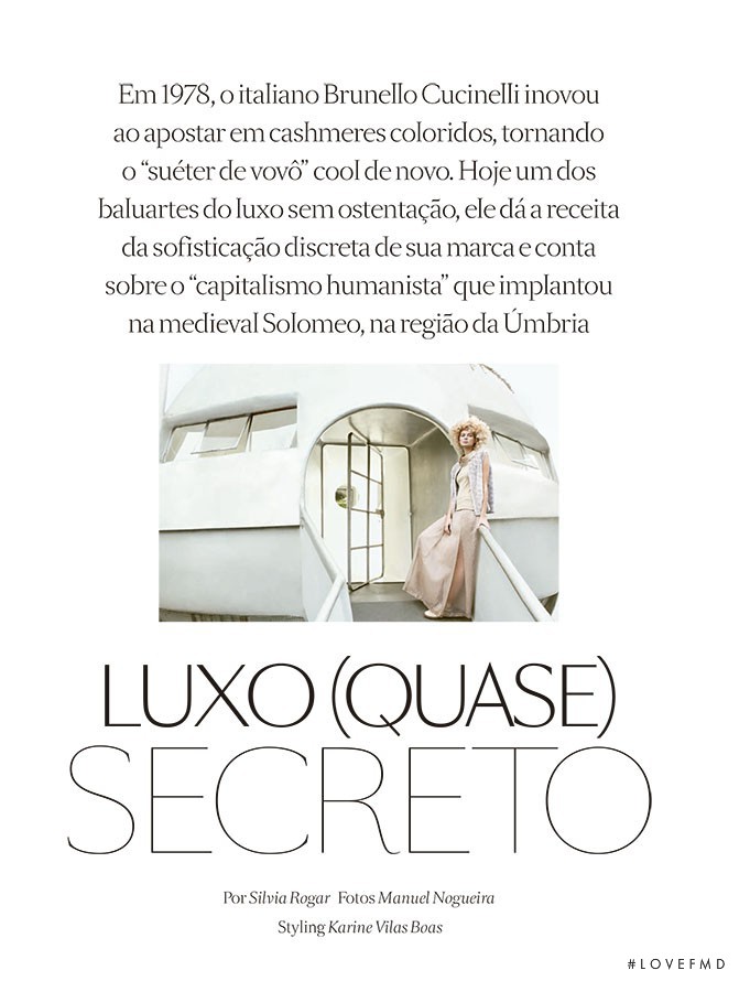 Luxo (Quase) Secreto, July 2015