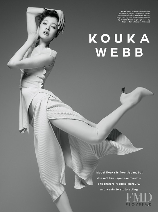 Kouka Webb featured in FLO Hughes, March 2015