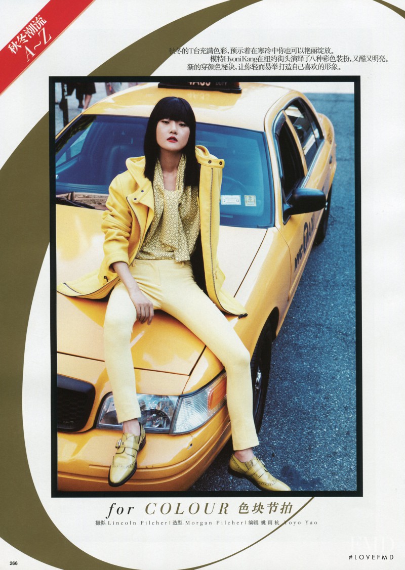 Hyoni Kang featured in C for Colour, September 2011