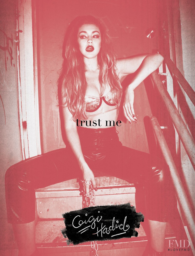 Gigi Hadid featured in Trust me, December 2014