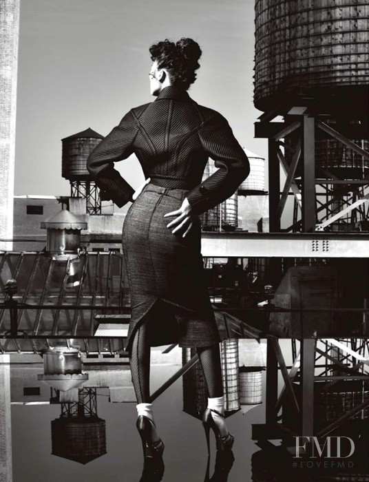 Liu Wen featured in Gentlewoman, September 2011