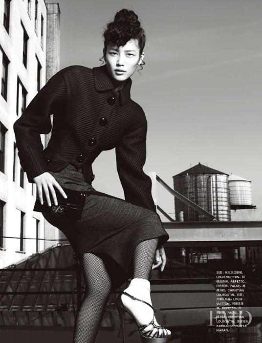 Liu Wen featured in Gentlewoman, September 2011