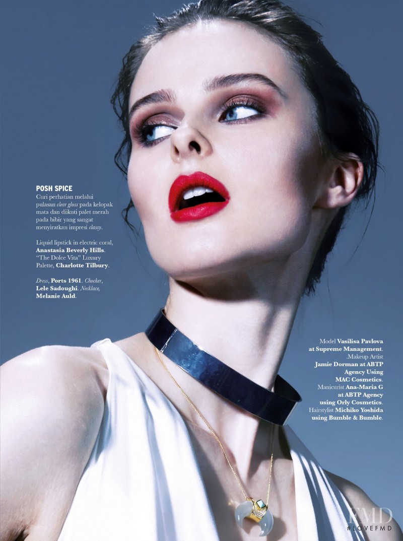 Vasilisa Pavlova featured in Lady Luxe, July 2015