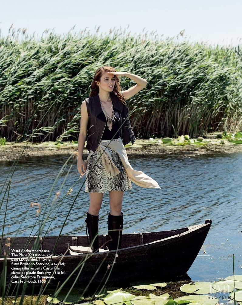 Iulia Carstea featured in Into The Wild, July 2015