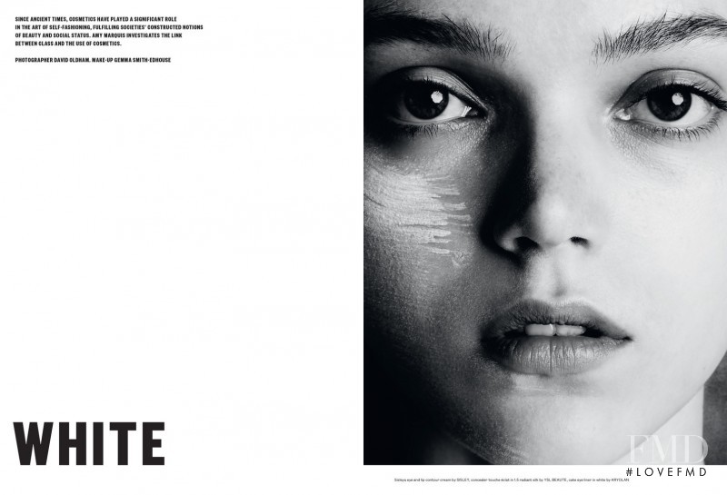 Jenna Earle featured in White, June 2015
