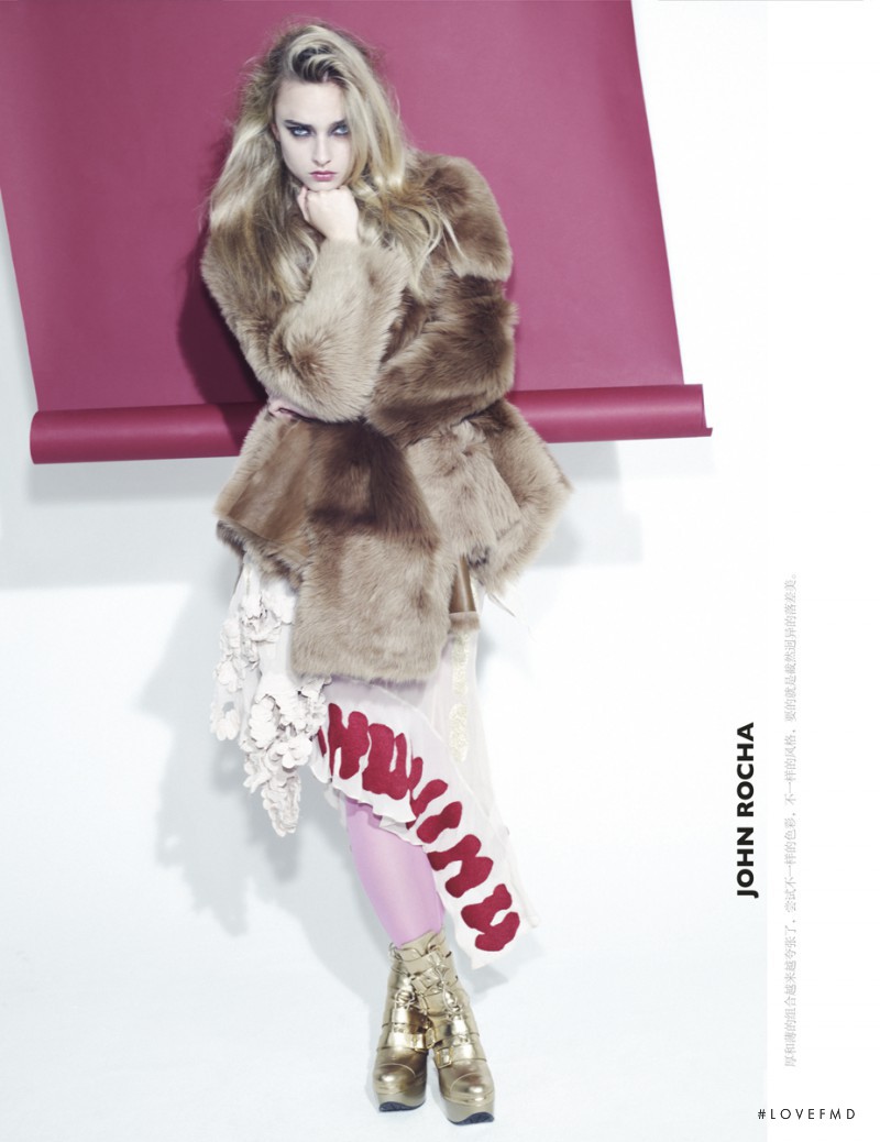 Marcelina Sowa featured in From High Street to High Fashion, August 2011
