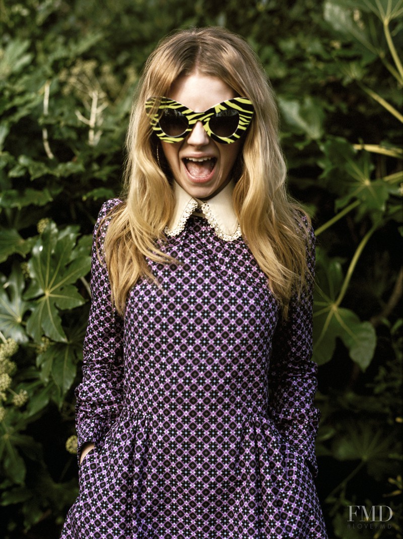 Lottie Moss featured in Moss Wanted, April 2014