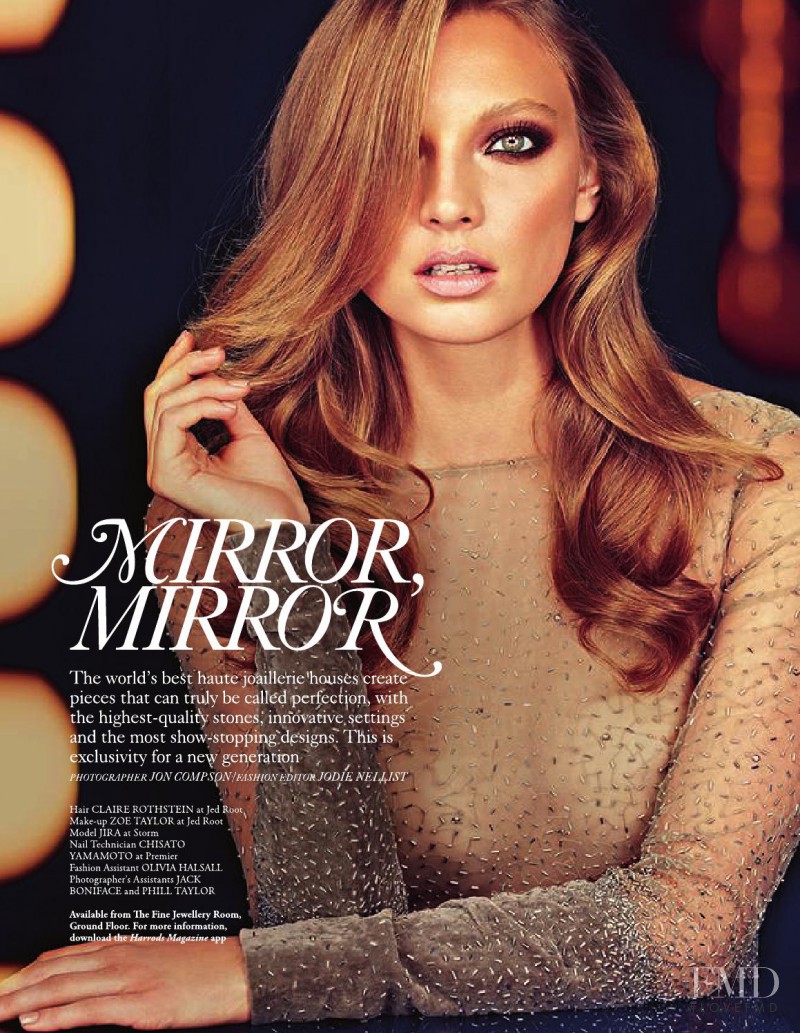 Jira Kohl featured in Mirror Mirror, January 2014