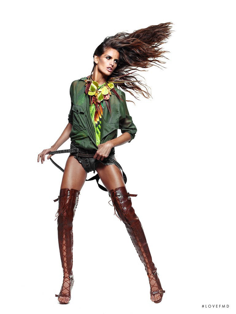 Izabel Goulart featured in Savage Beauty, September 2011