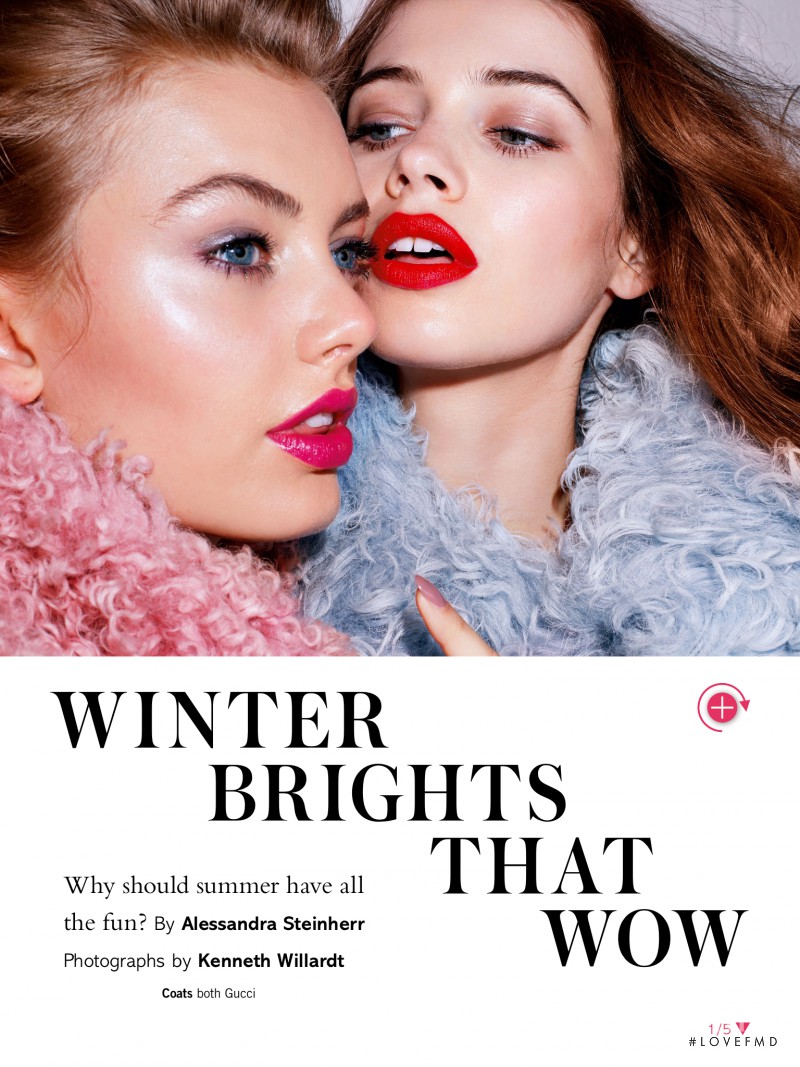 Iulia Carstea featured in Winter Brights That Wow, January 2015
